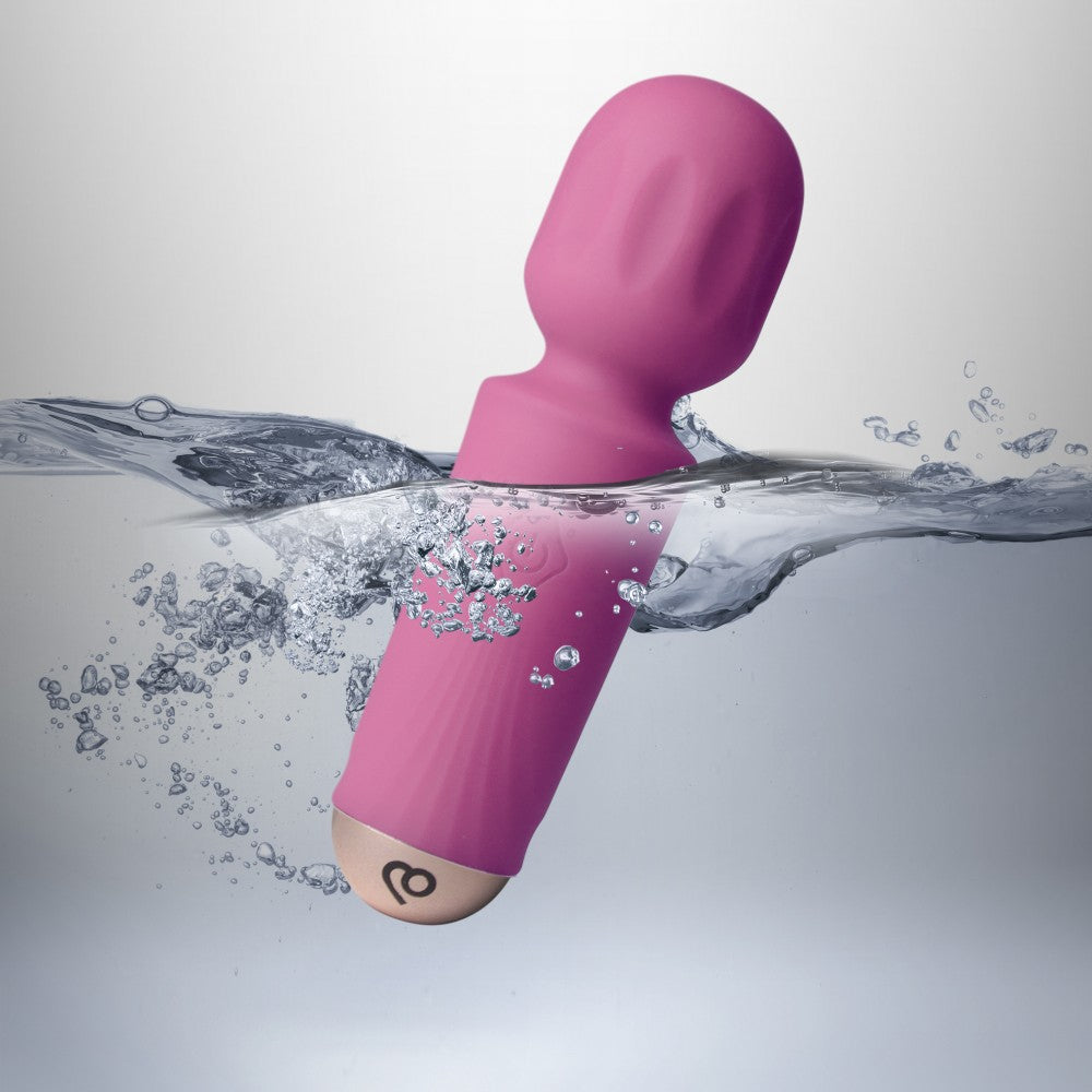ROCKS-OFF - RECHARGEABLE MINI WAND - PEONY PINK