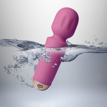 ROCKS-OFF - RECHARGEABLE MINI WAND - PEONY PINK