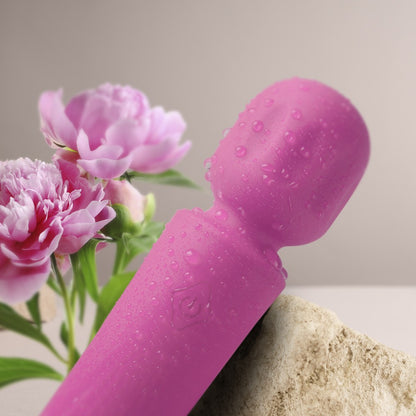 ROCKS-OFF - RECHARGEABLE MINI WAND - PEONY PINK