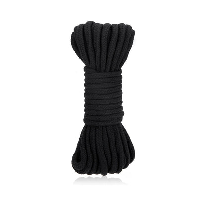 LUX FETISH BONDAGE ROPE 10 M / 33 FT. BLACK
