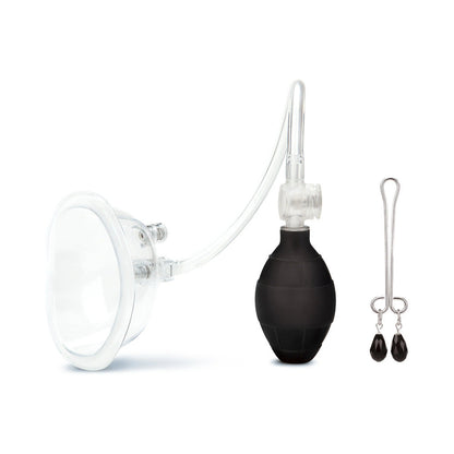 LUX FETISH DELUXE PUSSY PUMP WITH QUICK-RELEASE VALVES