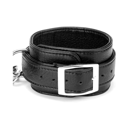 ELECTRIC EEL - LUX FETISH EXPANDABLE SPREADER BAR SET WITH DETACHABLE LEATHERETTE CUFFS