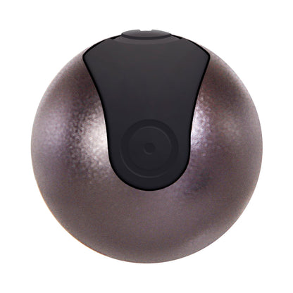 EVOLVED - TRAVEL-GASM RECHARGEABLE METAL BULLET VIBRATOR WITH CARRYING CASE GUNMETAL