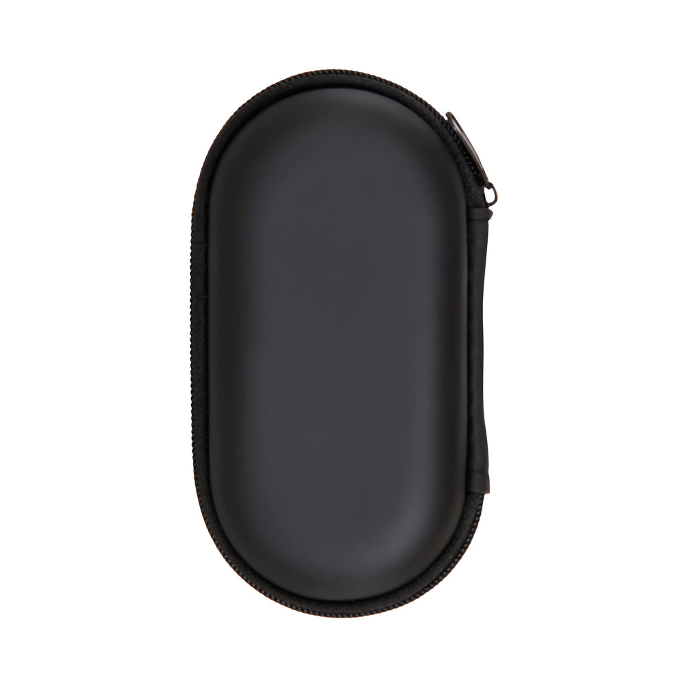 EVOLVED - TRAVEL-GASM RECHARGEABLE METAL BULLET VIBRATOR WITH CARRYING CASE GUNMETAL
