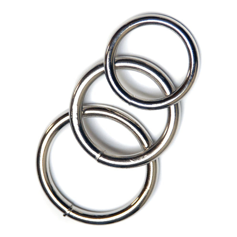 STOCKROOM - KINKLAB STEEL O'RINGS - 3 PACK