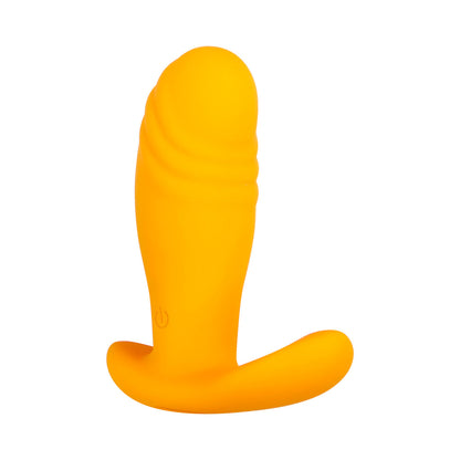 EVOLVED - CREAMSICLE RECHARGEABLE REMOTE-CONTROLLED SILICONE G-SPOT AND PROSTATE MASSAGER ORANGE