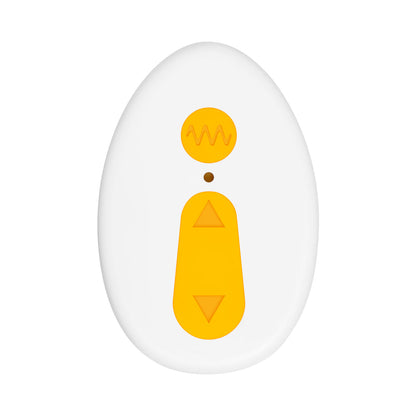 EVOLVED - CREAMSICLE RECHARGEABLE REMOTE-CONTROLLED SILICONE G-SPOT AND PROSTATE MASSAGER ORANGE