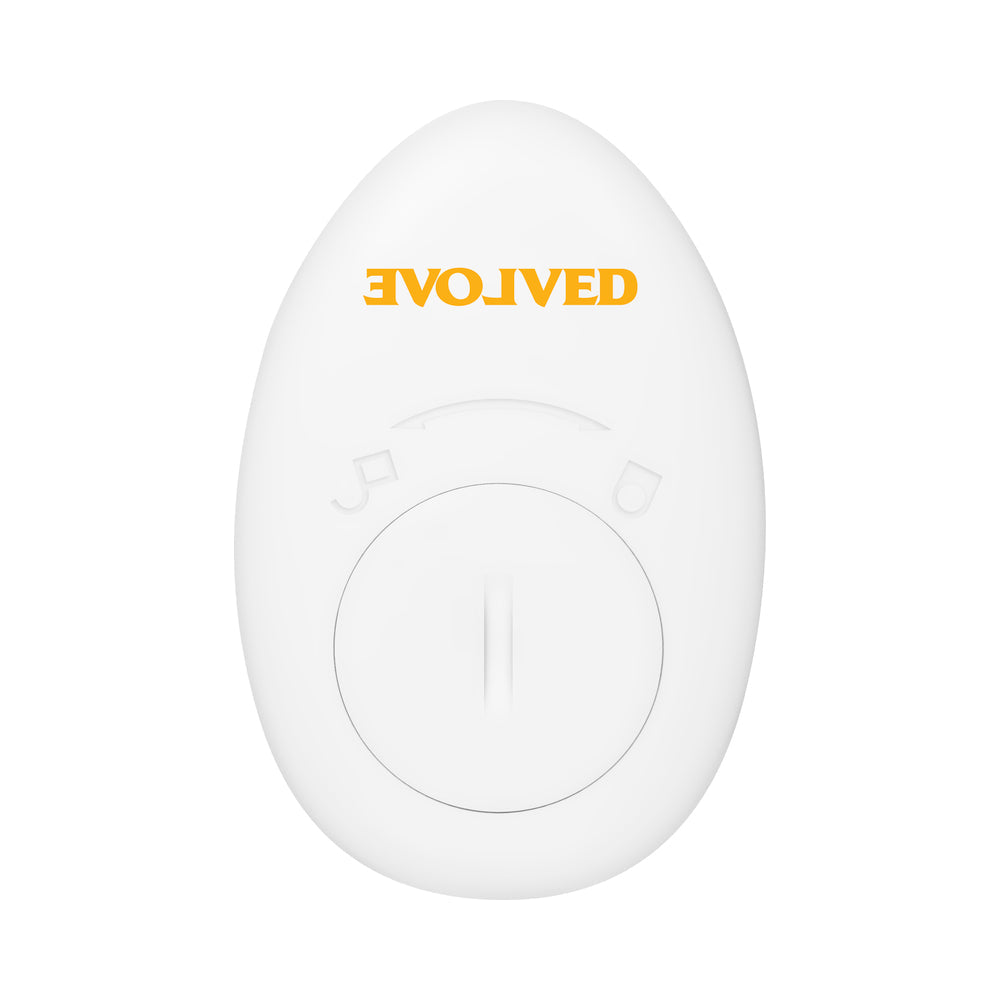 EVOLVED - CREAMSICLE RECHARGEABLE REMOTE-CONTROLLED SILICONE G-SPOT AND PROSTATE MASSAGER ORANGE