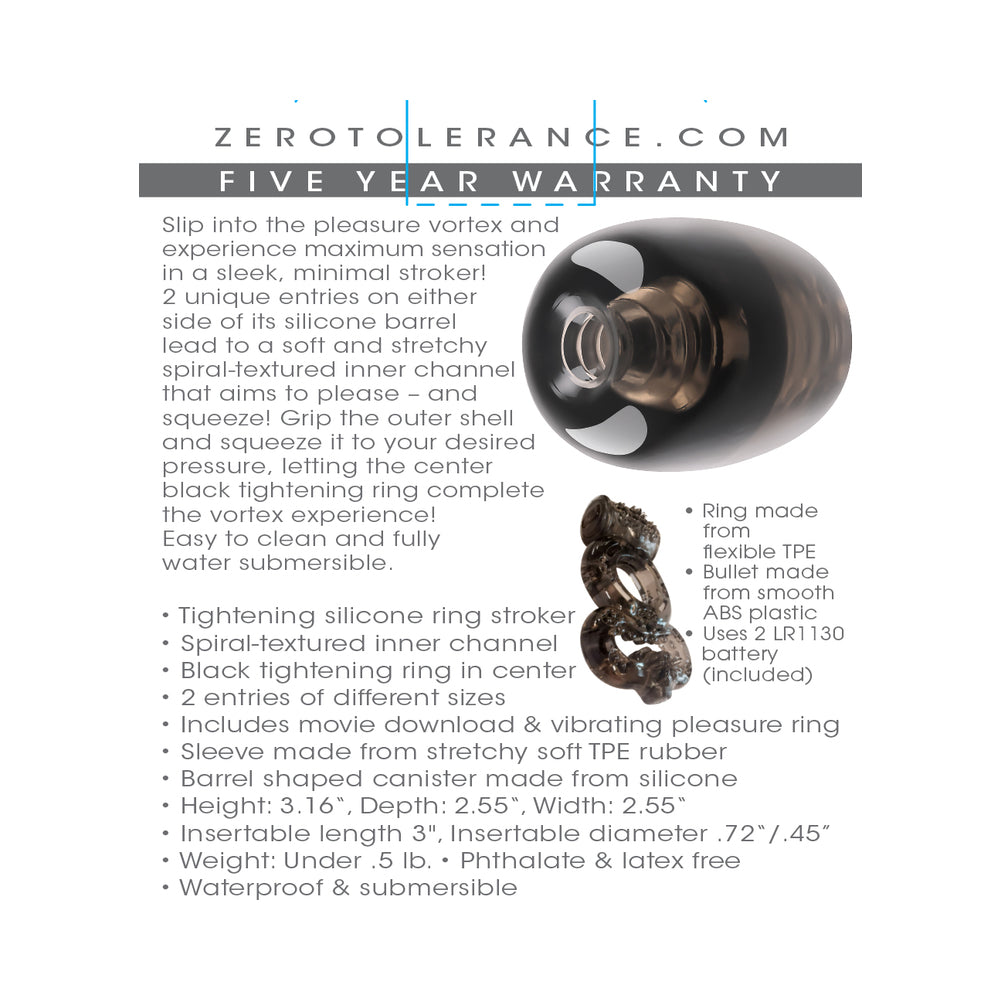 ZERO TOLERANCE STROKE TO GO OPEN-ENDED STROKER