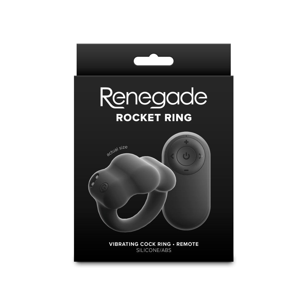 NS TOYS - RENEGADE - ROCKET RING - BLACK