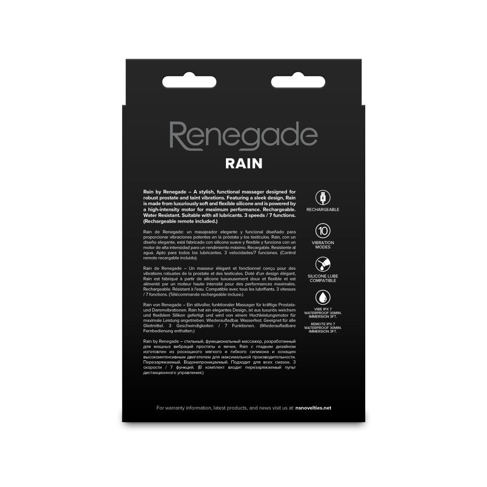 NS TOYS - RENEGADE - RAIN - BLACK