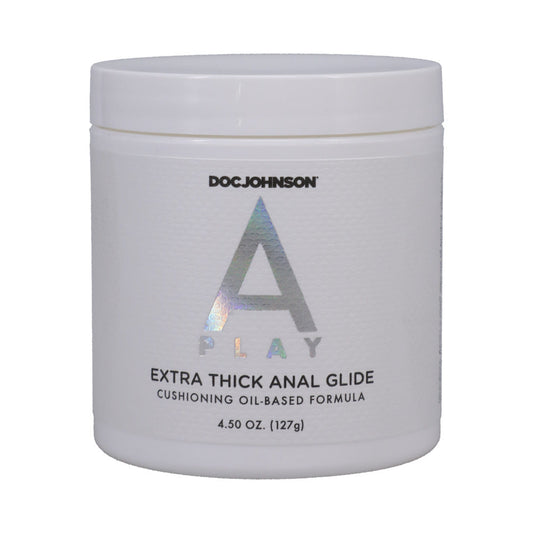 DOC JOHNSON - A-PLAY EXTRA-THICK ANAL GLIDE CUSHIONING OIL-BASED FORMULA 4.5 OZ.