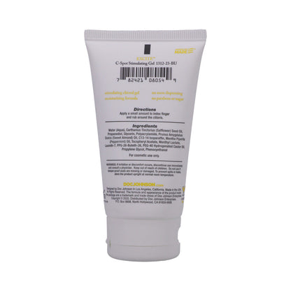 DOC JOHNSON EXCITE C-SPOT STIMULATING CREAM 2 OZ.