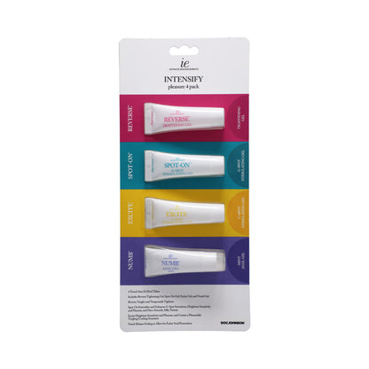 DOC JOHNSON - INTENSIFY PLEASURE 4-PACK