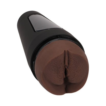 MAIN SQUEEZE JENNA FOXX ULTRASKYN STROKER - PUSSY - CHOCOLATE