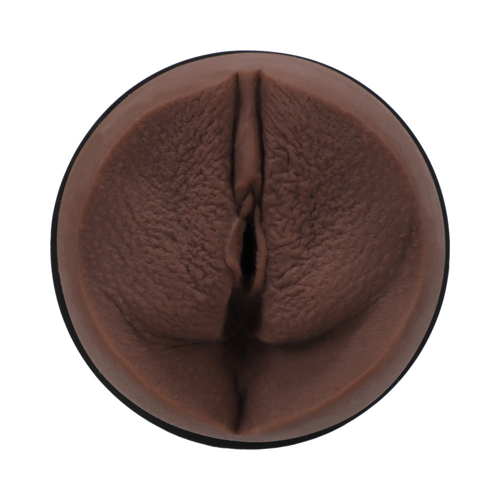 MAIN SQUEEZE JENNA FOXX ULTRASKYN STROKER - PUSSY - CHOCOLATE