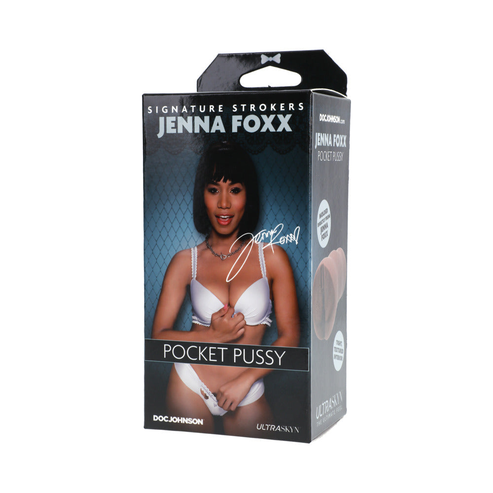 DOC JOHNSON - MASTURBADORES EXCLUSIVOS JENNA FOXX VAGINA DE BOLSILLO ULTRASKYN