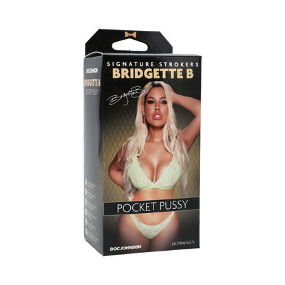 DOC JOHNSON - STROKERS DE AUTOR BRIDGETTE B COÑO DE BOLSILLO ULTRASKYN