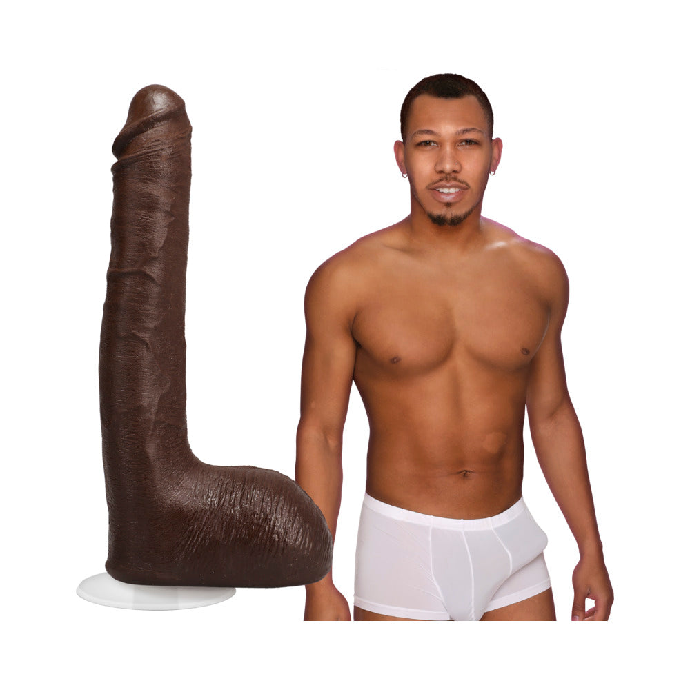 DOC JOHNSON - SIGNATURE COCKS RICKY JOHNSON 10-INCH ULTRASKYN COCK WITH REMOVABLE VAC-U-LOCK SUCTION CUP