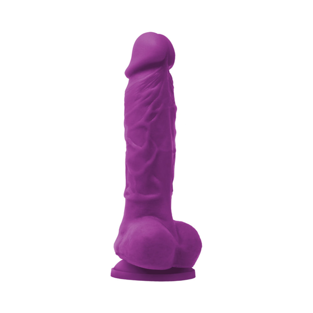 COLOURS PLEASURES 5 IN. VIBRATING DILDO PURPLE