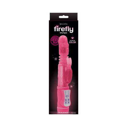 NS NOVELTIES - FIREFLY THUMPER THRUSTING RABBIT VIBRATOR PINK