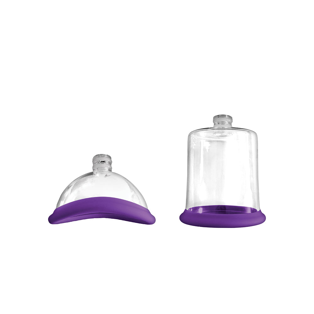 NS NOVELTIES - INYA PUMP N VIBE RECHARGEABLE DUAL-ENDED VIBRATOR & PUMP SET PURPLE