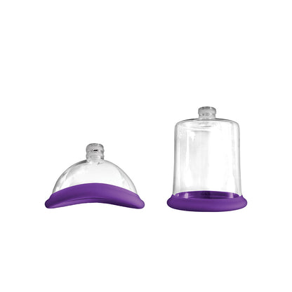 NS NOVELTIES - INYA PUMP N VIBE RECHARGEABLE DUAL-ENDED VIBRATOR & PUMP SET PURPLE