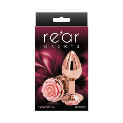 NS NOVELTIES - REAR ASSETS ROSE ANAL PLUG SMALL