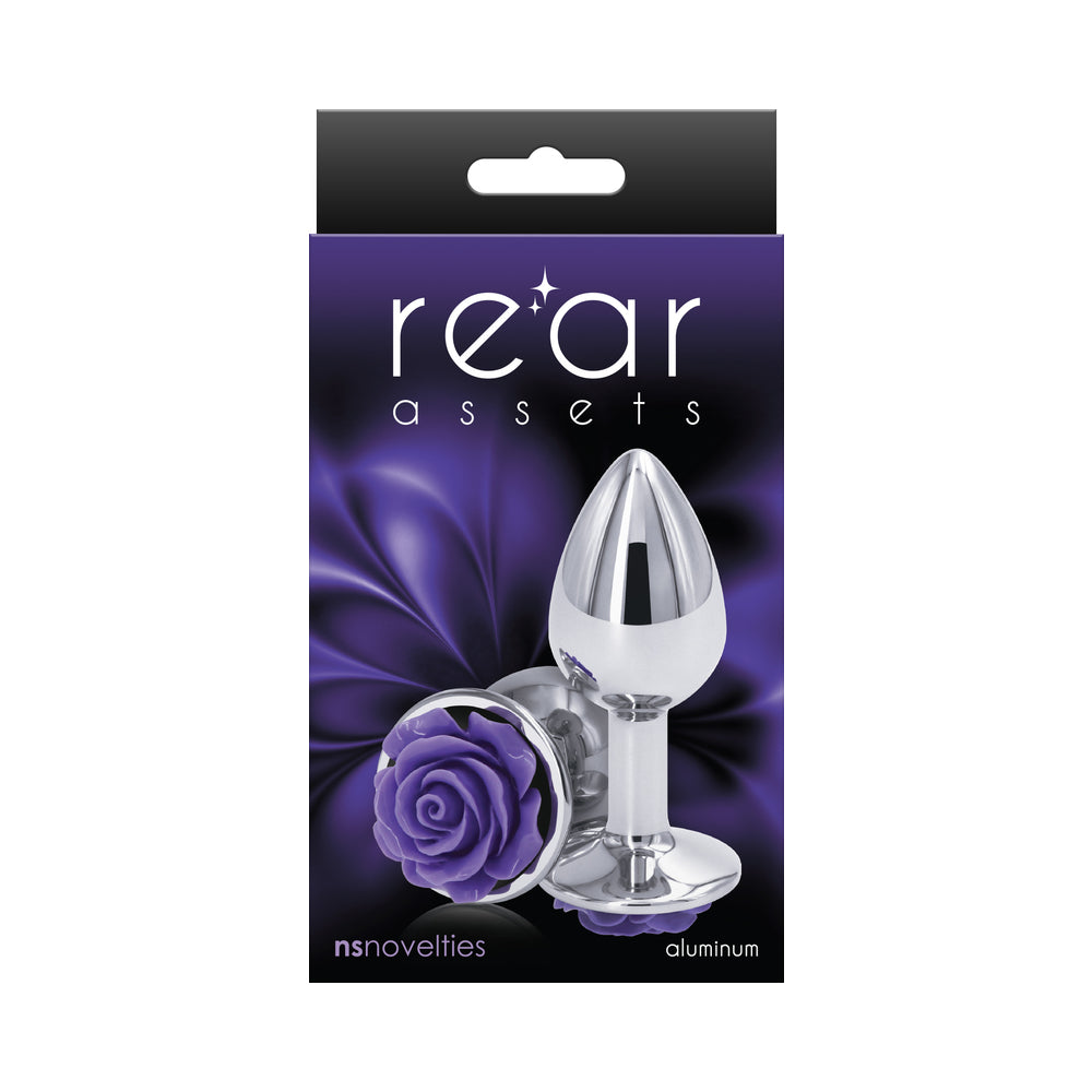 NS NOVELTIES - REAR ASSETS ROSE ANAL PLUG SMALL