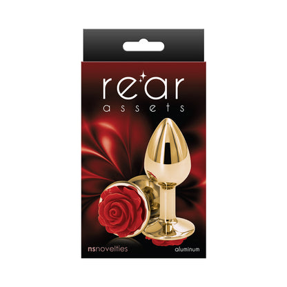 NS NOVELTIES - REAR ASSETS ROSE ANAL PLUG SMALL