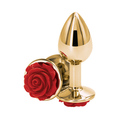 NS NOVELTIES - REAR ASSETS ROSE ANAL PLUG SMALL