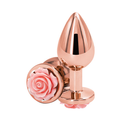 NS NOVEDADES - ENCHUFE ANAL ROSA DE ACTIVO TRASERO MEDIANO