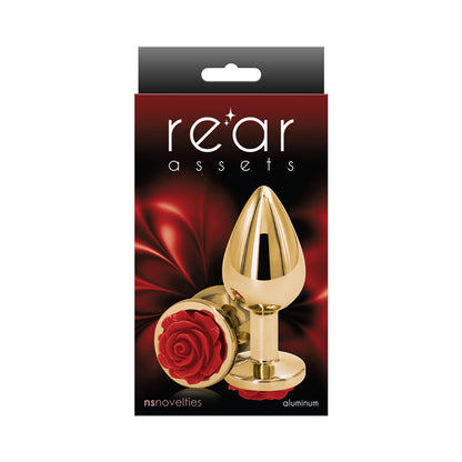 NS NOVEDADES - ENCHUFE ANAL ROSA DE ACTIVO TRASERO MEDIANO