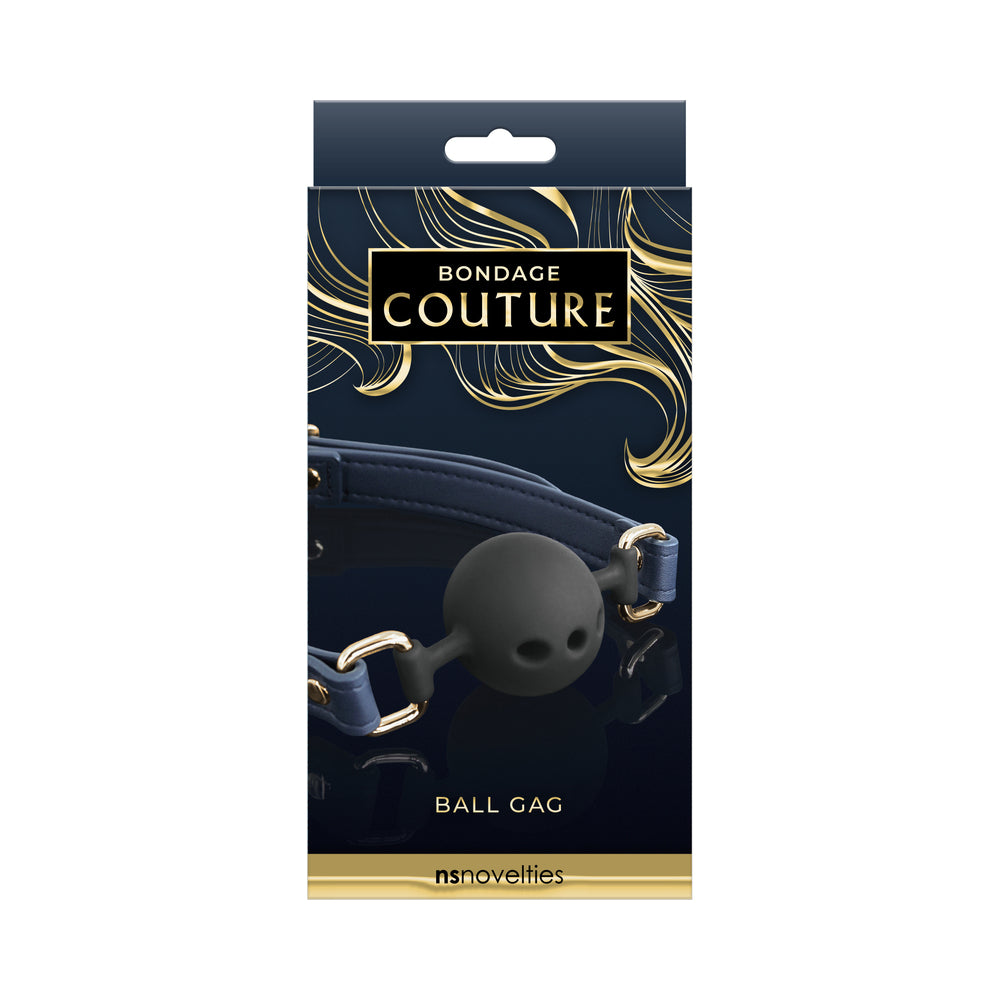 NS NOVELTIES - BONDAGE COUTURE BALL GAG
