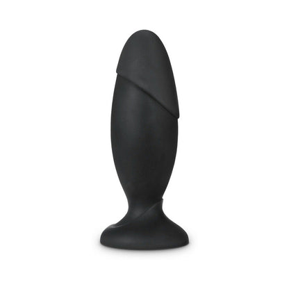 BLUSH - ANAL ADVENTURES PLATINUM SILICONE ROCKET PLUG BLACK