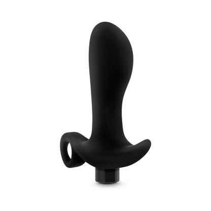 ANAL ADVENTURES PLATINUM SILICONE RECHARGEABLE VIBRATING PROSTATE MASSAGER 01