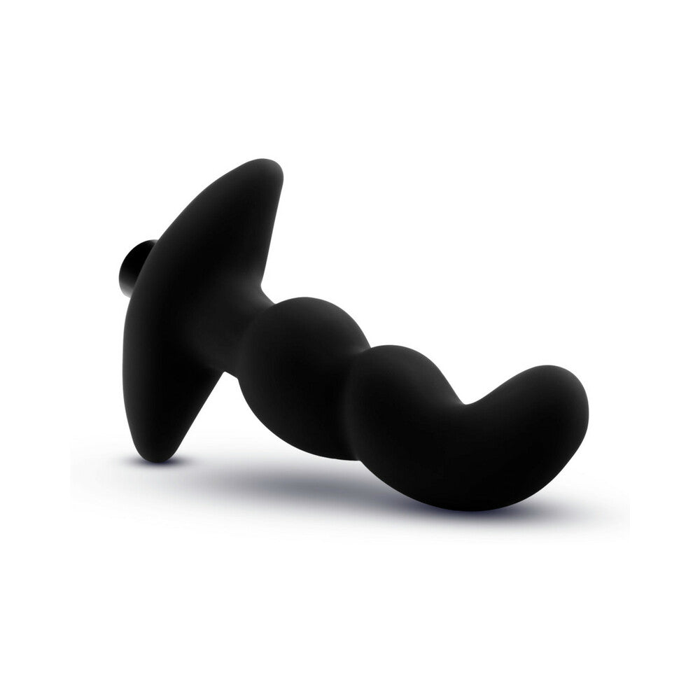 ANAL ADVENTURES PLATINUM SILICONE RECHARGEABLE VIBRATING PROSTATE MASSAGER 03