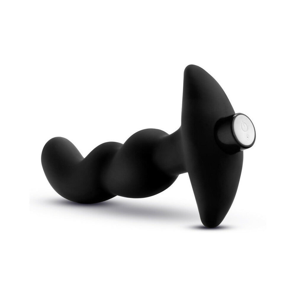ANAL ADVENTURES PLATINUM SILICONE RECHARGEABLE VIBRATING PROSTATE MASSAGER 03