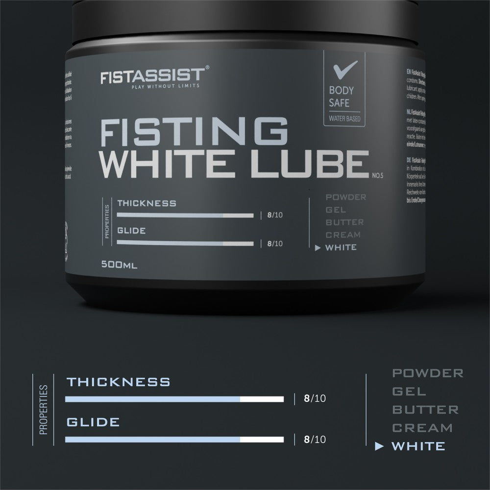 COBECO - FIST ASSIST FISTING WHITE LUBE 500ML