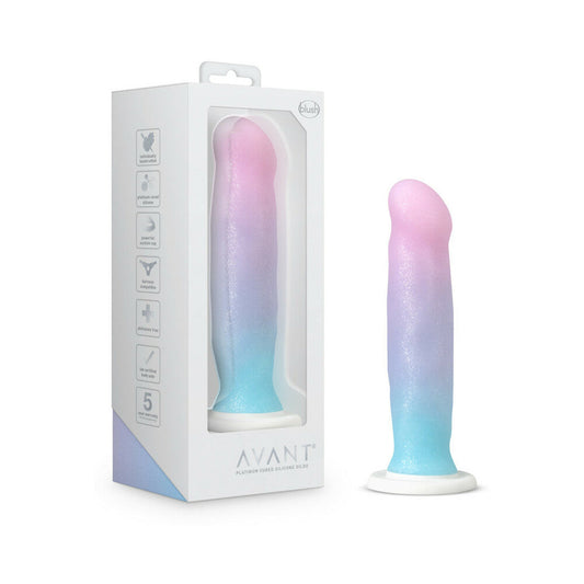 BLUSH - AVANT D17 LUCKY 8 IN. SILICONE DILDO