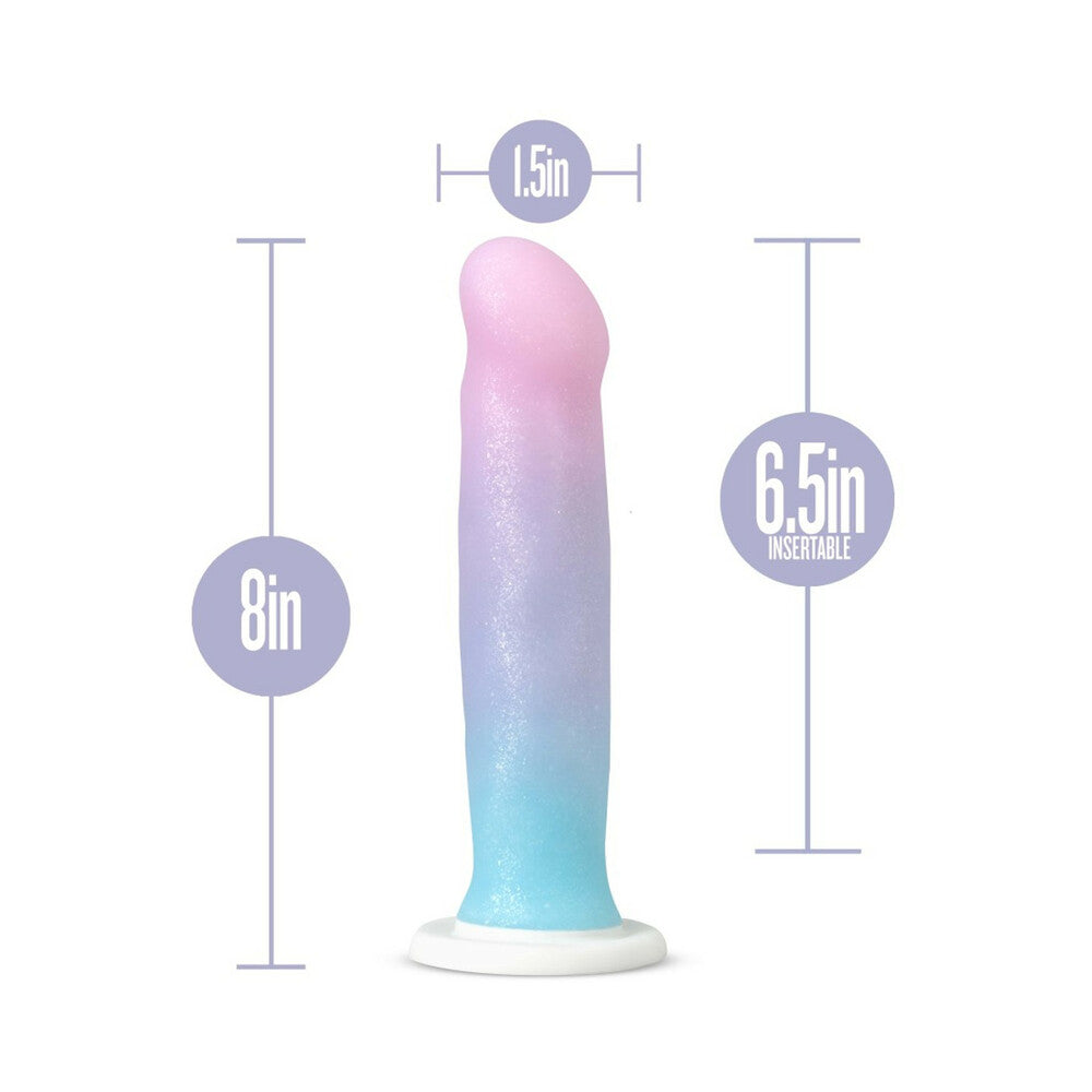 BLUSH - AVANT D17 LUCKY 8 IN. SILICONE DILDO