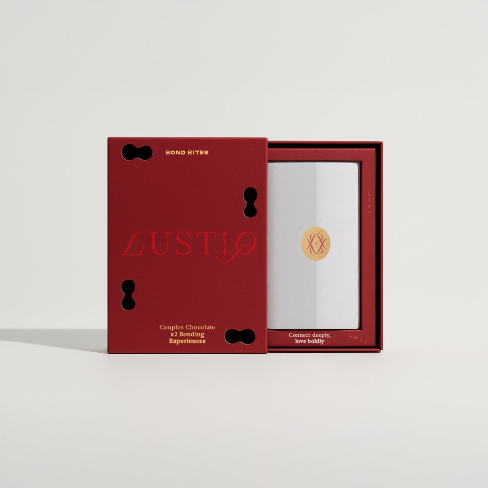 LUSTIQ - LUSTIQ BOND BITES - CHOCOLATE WITH APHRODISIACS FOR COUPLES (2PCS)