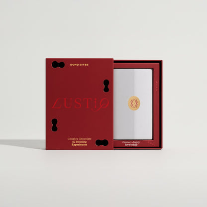LUSTIQ - LUSTIQ BOND BITES - CHOCOLATE WITH APHRODISIACS FOR COUPLES (2PCS)