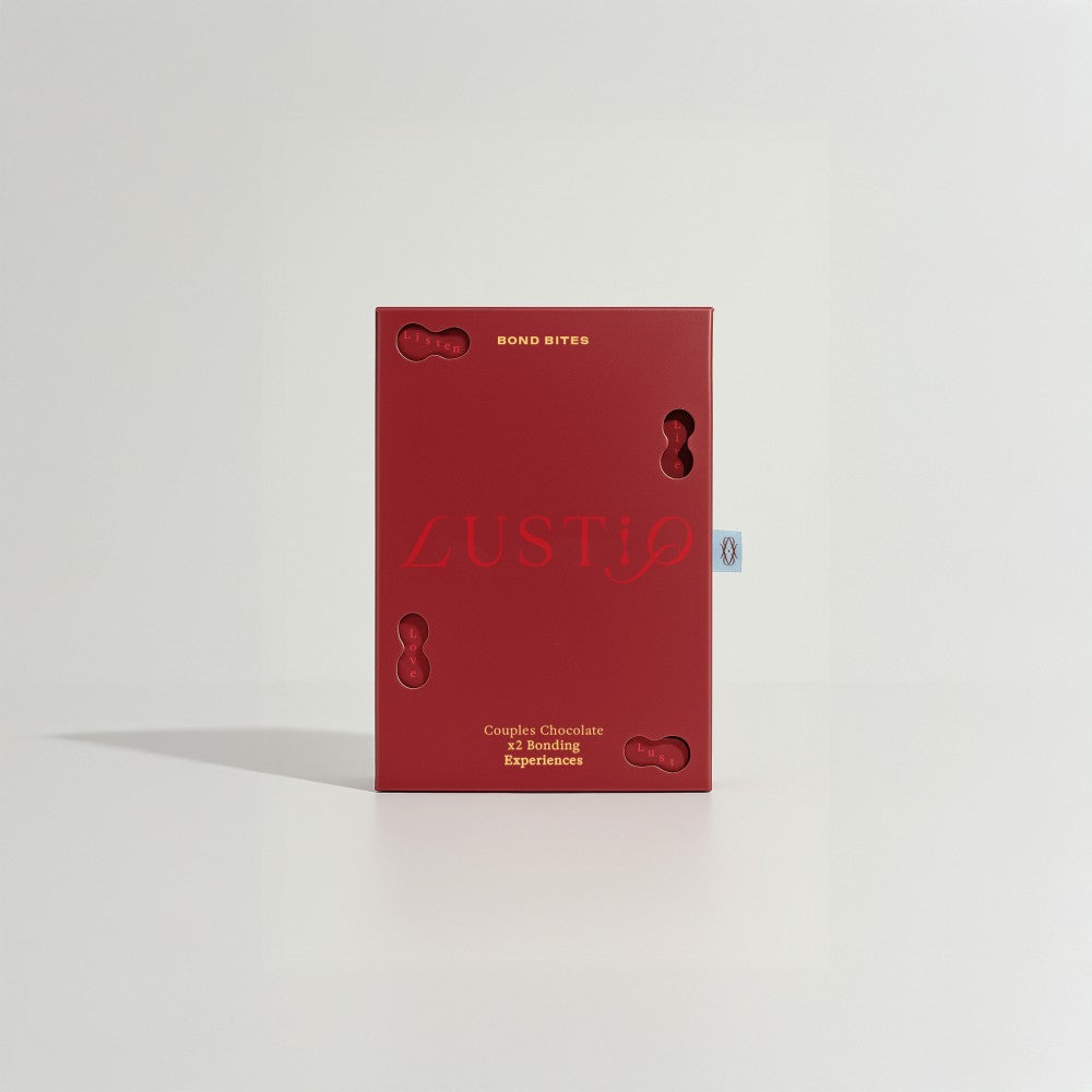 LUSTIQ - LUSTIQ BOND BITES - CHOCOLATE WITH APHRODISIACS FOR COUPLES (2PCS)