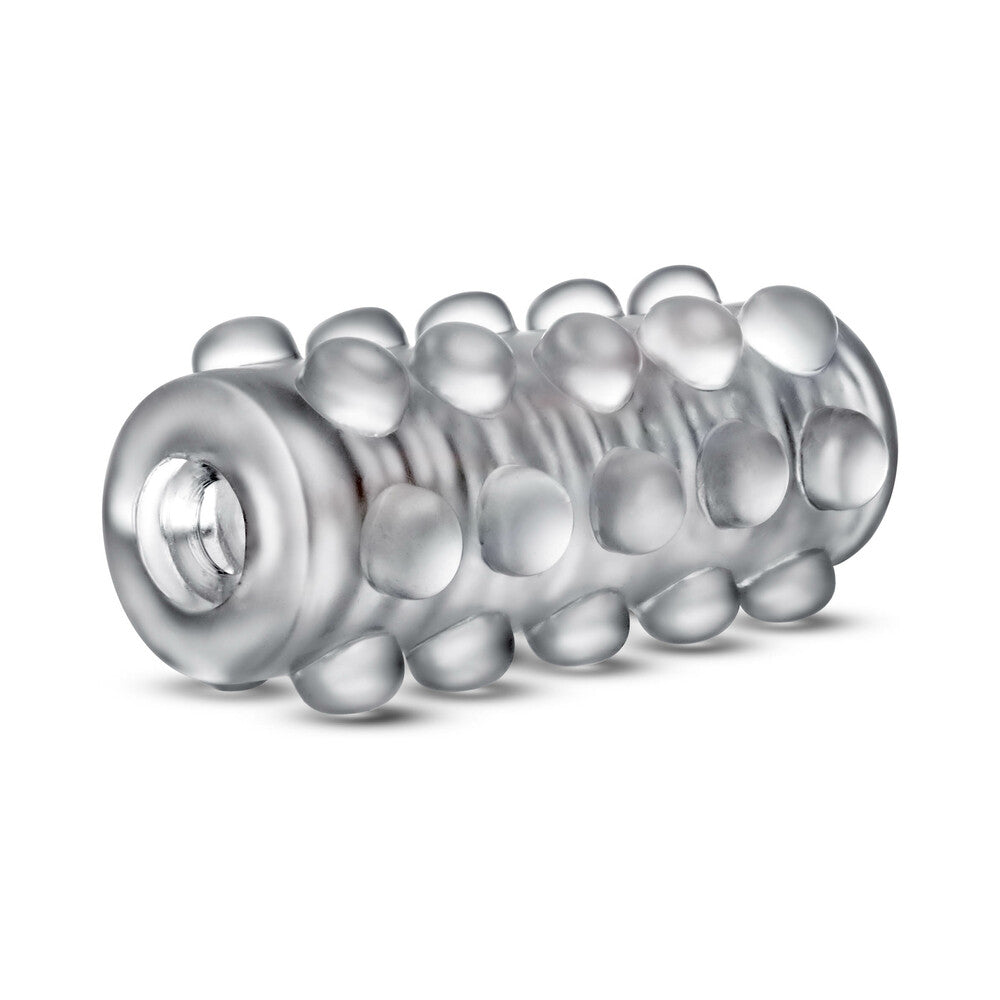 M FOR MEN SOFT + WET REVERSIBLE ORB GLOW IN THE DARK SELF-LUBRICATING STROKER FROSTED