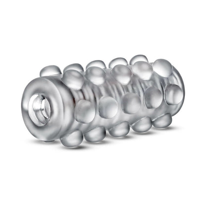 M FOR MEN SOFT + WET REVERSIBLE ORB GLOW IN THE DARK SELF-LUBRICATING STROKER FROSTED