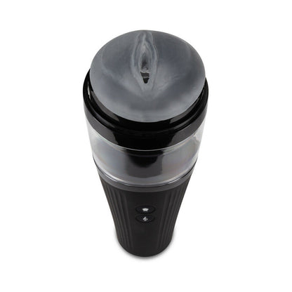 BLUSH M FOR MEN TORCH JOYRIDE RECHARGEABLE HANDS-FREE THRUSTING MASTURBATOR FROSTED