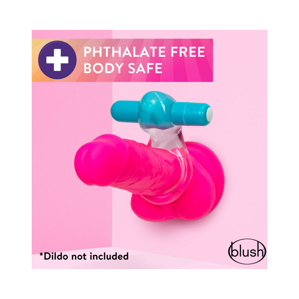BLUSH - PLAY WITH ME DELIGHT VIBRATING C-RING BLUE