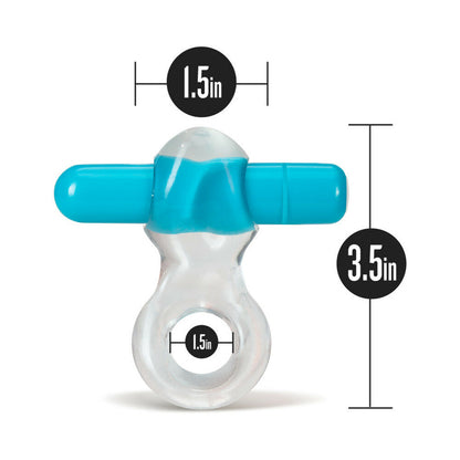 BLUSH - PLAY WITH ME DELIGHT VIBRATING C-RING BLUE
