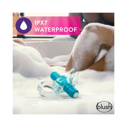 PLAY WITH ME BULL VIBRATING C-RING BLUE